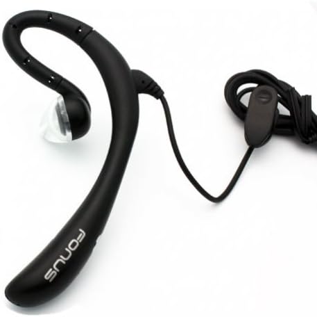 פרמיום פרמיום אוזניות בום בום קוויות ללא ידיים אוזניות מונו אוזניות יחיד עם מיקרופון עבור Verizon Motorola Droid Razr Maxx HD,