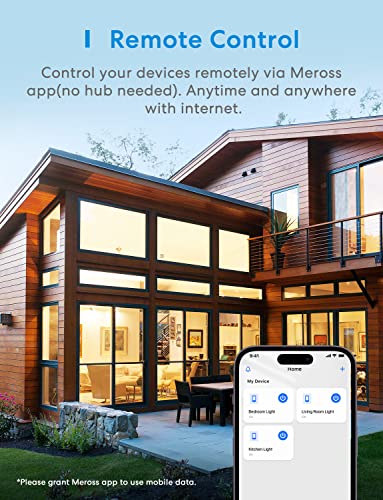 מרוס חכם דימר מתג עמוד יחיד תומך ב- Apple HomeKit, Alexa Google Assistant & Smartthings, 2.4 ג'יגה הרץ מתג תאורה ל- LED