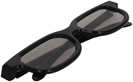 1 יחידות עמיד 3 סגנון משקפיים 3 משקפיים צפייה משקפיים 3 סרט משחק משקפיים קיטוב 3 משקפיים פלסטיק מסגרת שחור שרף עדשה עבור 3 ד