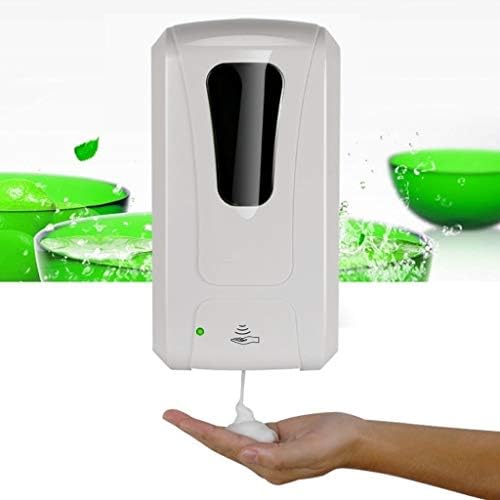 קופסת סבון נוזלית גנרית קיר קיר רכוב על אגרוף חיישן אוטומטי ללא אגרוף מתקן סבון קצף אמבטיה מתקן סבון 1200 מל בקבוק סבון
