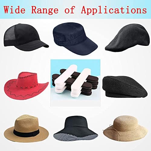 כובע גודל מפחית, 20 חתיכות 4.3 דביק כובע מפחית מוסיף, קצף הפחתת קלטת, כובעי הפחתת קלטת, כובעי גודל קלטת,