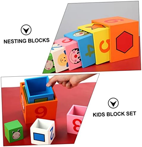 טוינדונה 6 יחידות שכבה על שכבה לילדים צעצועים חינוכיים צעצועים צעצועים לגיל הרך צעצועי הורה ילד משחק אינטראקטיבי משחק צעצוע