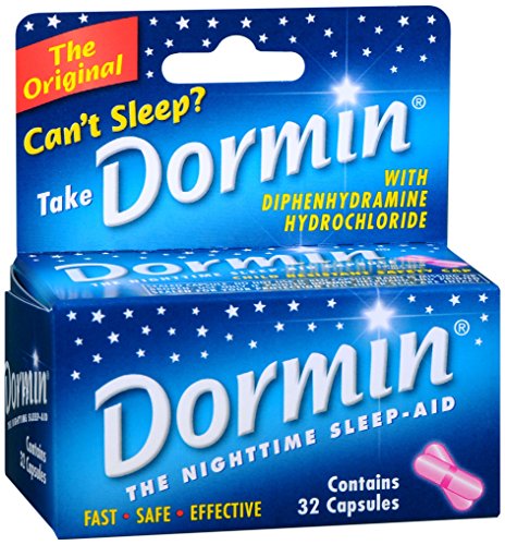 עזרה לשינה לילית של דורמין, 32 כמוסות