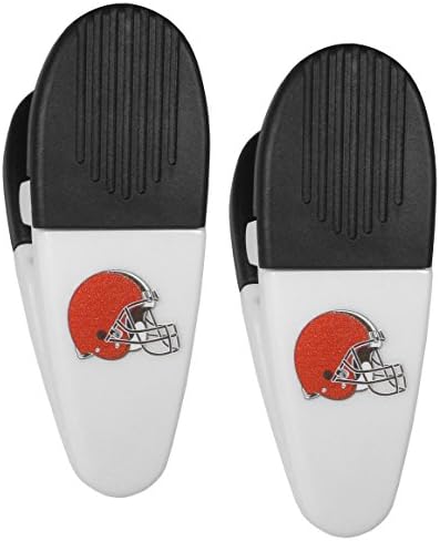NFL Cleveland Browns Mini Chip Clip מגנטים, סט של 2