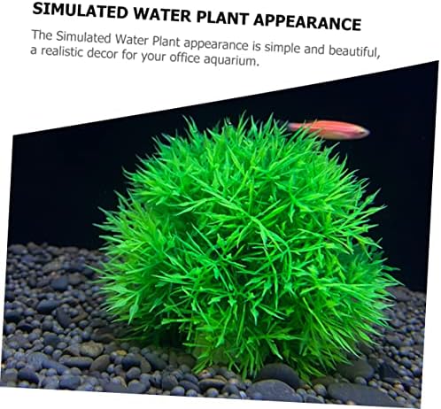 פטקאו 30 יחידות מלאכותי דשא כדור מים צמחים ירוק דגי טנק פלסטיק