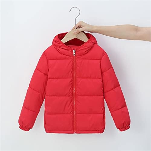 פעוטות ילדים בנות בנות בחורף ז'קט חם בגדי לבש חיצוניים מעילים מוצקים עם מעיל מילוי מלא של מעיל נערים בן 9
