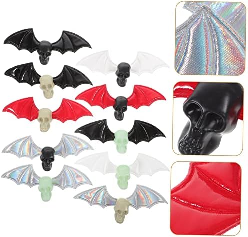 DIDISEAON 2 SETS BAT כנפי עטלף אישיות פלסטיק 15C