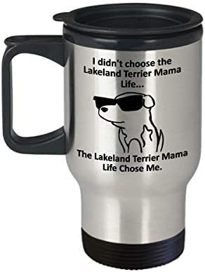 Lakeland Terrier Mama ספל נסיעות