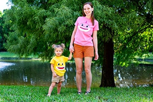 חולצת כריש קומפמפר לתינוקות בנות בנות ילדים פעוטות אבא אמא וכל המשפחה