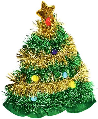 סט מותג ברווז שחור של 8 כובע עץ חג המולד לחג המולד-מידה אחת מתאימה לכולם-11 על 17.5 אינץ'.