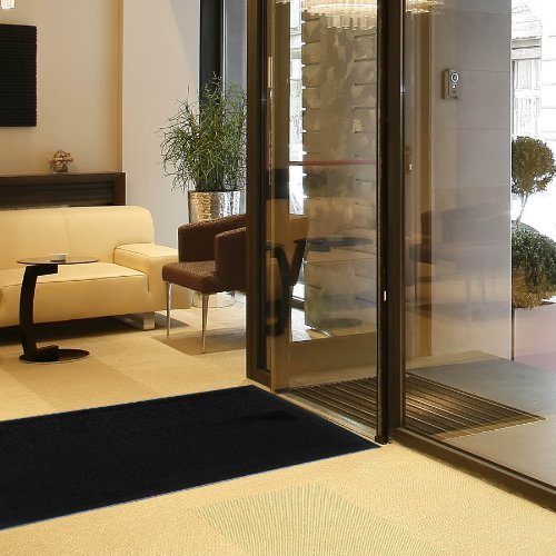 גרדיאן פלטינה סדרת מקורה מגב רצפת מחצלת, גומי עם ניילון שטיח, 3 '19', חום