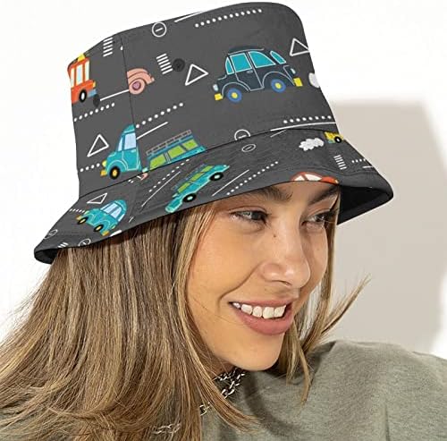מכוניות ומשאיות כובע דלי לנשים גברים