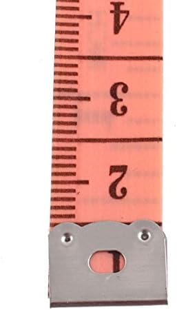 כלי תפירת חייט & מגבר; שיפוץ בית סרט שטוח רך שליט מדידת מדידת כלי מגוון צבע קלטת מודד 1.5 מ ' 6 יחידות