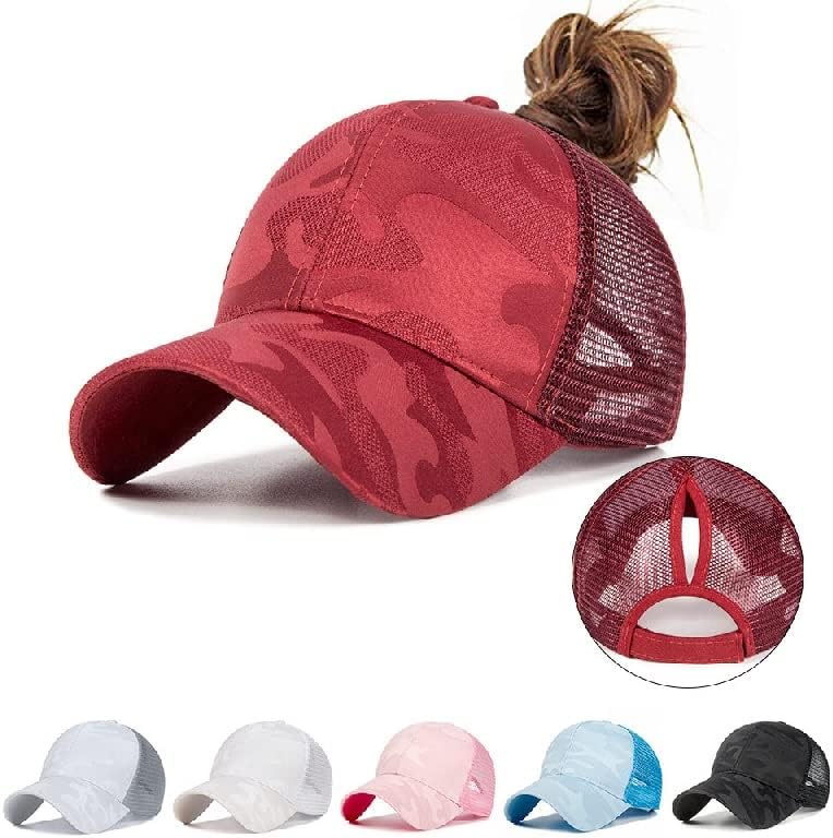 N/A קוקו לנשים כובע בייסבול נשים ברשת קיץ יש כובעי היפ הופ אופנה נשי חוץ מתכוונן מזדמן