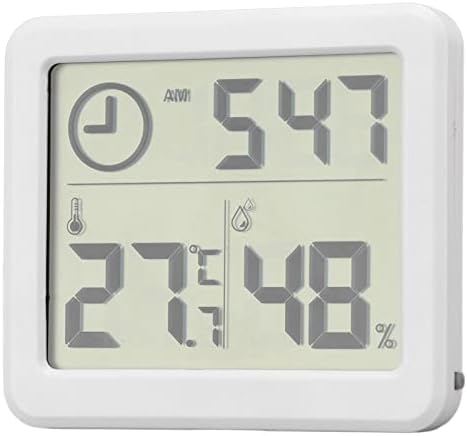 מדחום Gloglow Hygrometer, דיוק גבוה ארבע ניטור טמפרטורת בטמפרטורה טמפרטורה מבחן מדחום דיגיטלי היגרומטר למשרד
