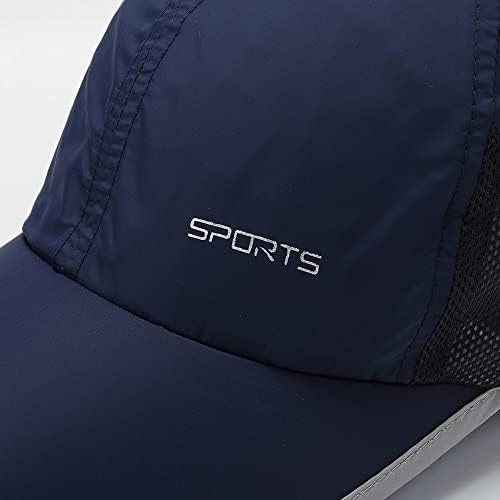 רשת לנשימה בייסבול כובע מהיר יבש ספורט כובע אופנה ריצה כובע הגנה שמש כובעי עבור יומי חיצוני