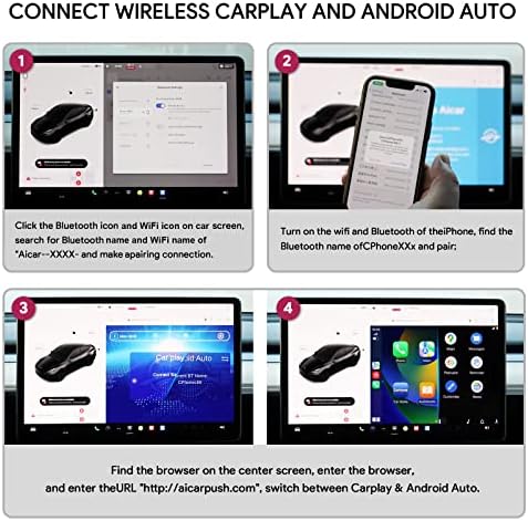 Binize מתאם Carplay & Android Auto Wirelys