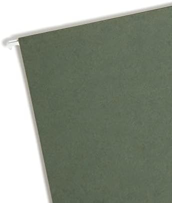 תיבת סמיד תחתון תליית קובץ תיקיית, 2 הרחבה, משפטי גודל, סטנדרטי ירוק, 25 בקרטון