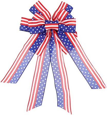 יום עצמאות של יום עצמאות קשת דגלים אמריקאים דגלים עץ אמריקאי קשתות עצמאות קשתות קשתות ילידות קישוטים 4 ביולי דלת קשת דלת