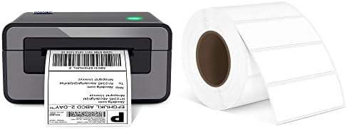מדפסת תווית משלוח פולונו אפור, מדפסת תווית תרמית 4 על 6 לחבילות משלוח, יצרנית תווית תרמית ישירה מסחרית, תווית תרמית