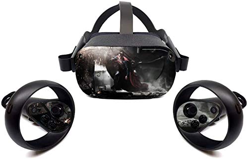 אביזרי Oculus Quest Skins Super Hero American American VR אוזניות מדבקות מדבקות מבקר מגן בסדר anh yeu
