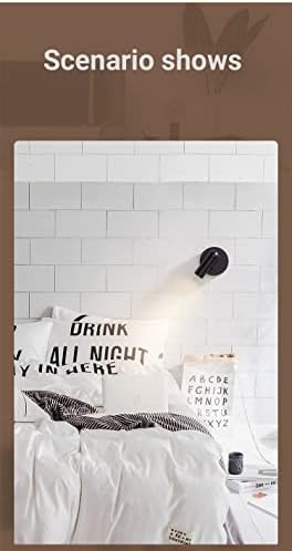 אור מנורת קיר ליד מיטת קישוט עם מתג שינה מלון אורח חדר מיטת חדר ראש המיטה ספר לקרוא אור
