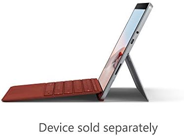 Microsoft Surface Go2 או Go3 - Cover Cover - מקלדת אדומה