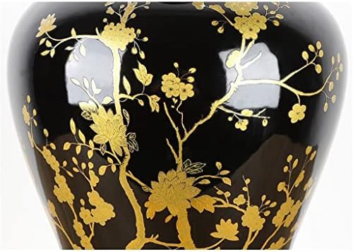 PQKDY שחור זהב קרמיקה קרמיקה מנורה סלון מנורה לצד מיטה
