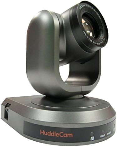 HUDDLECAMHD 10X-GY-G3 2.1 MP 1080P מצלמת PTZ מקורה, 10x זום אופטי, 30 fps, אפור