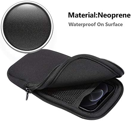 שרוול טלפון של Szcinsen Neoprene, שקית נייד לכיס אוניברסלי בגודל 7.2 אינץ