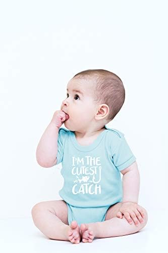 CBTWEAR אני התפיסה הכי חמודה - תלבושת דיג מצחיקה - תינוק חמוד מקשה אחת בגד גוף לתינוק