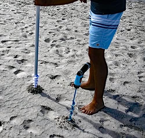 מצלמת ווטרספורט תרגיל חוף גורילה דרילה, מקדח מטרייה, ביט חוף, בורג חול, עוגן מטריית חוף