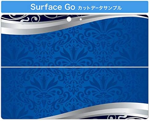 כיסוי מדבקות Igsticker עבור Microsoft Surface Go/Go 2 עורות מדבקת גוף מגן דק במיוחד 007862 דפוס כחול ירוק