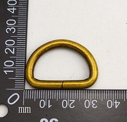 1 קוטר פנימי ד טבעות אבזמי ד-טבעת שאינו מרותך עבור חגורה חסון צבע אופציונלי