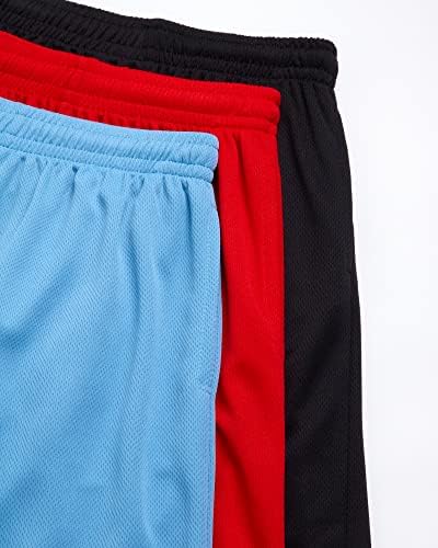 Galaxy by Harvic Boys מכנסיים קצרים פעילים - 3 מכנסי חדר כושר של Pack Porteciat