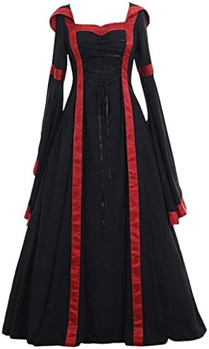 שמלות נשים וינטג 'קלטיק מימי הביניים באורך ערב מסיבת ערב שמלות רשמיות רנסנס שמלת קוספליי גותית y2k