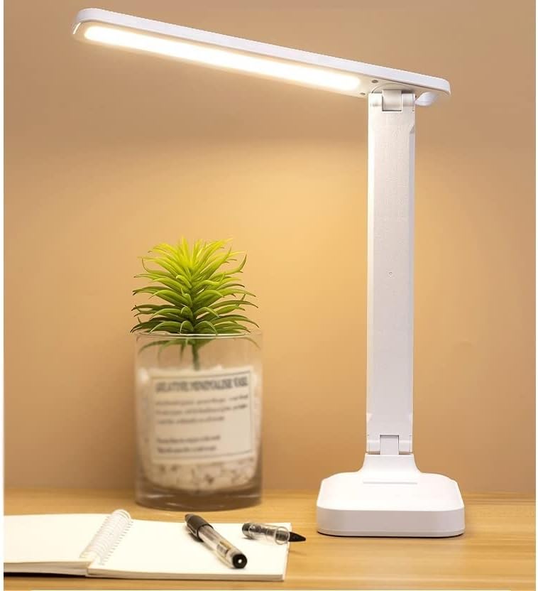 מנורת שולחן LIRUXUN נוגעת במנורת LED לעומק