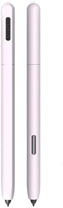 2 חבילות עיצוב חמוד מארז שרוול סיליקון תואם לסמסונג גלקסי לשונית S7/S7+/S7 Fe/S8/S8+/S8 עט Ultra S, מכסה עור מגן מארז