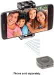 Sunpak Pro Mount Smartphone עם שלט Bluetooth לרוב הטלפונים הסלולריים - שחור