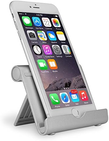 Standwave Stand and Make תואם ל- Apple iPod Touch - Versaview Aluminum Stand, נייד, עמדת צפייה מרובה זווית עבור Apple iPod