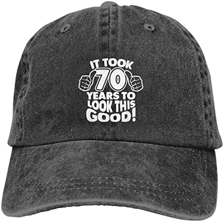 ולדייל זה לקח 50 60 70 שנים כדי להיראות זה טוב רקמה בציר בייסבול כובע מתכוונן אבא כובע שחור