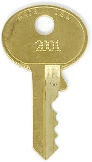 Master Lock 2956 מפתחות החלפה: 2 מפתחות
