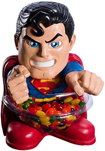אודם די. סי קומיקס סופרמן סוכריות קערה מחזיק