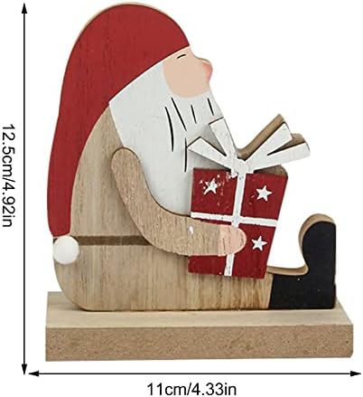נורות חג מולד גדולות לקישוט חג המולד מעץ מלא קישוטי חג המולד של חג המולד של איש חג המולד ראש פסול שולחן