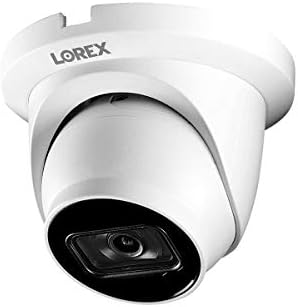 Lorex lne9252b מקורה/חיצוני 4K Ultra HD Nocturnal 3.0 מצלמת כיפת IP חכמה, 30 fps בזמן אמת, האזנה לאודיו, ראיית