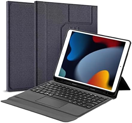 מארז מקלדת Haodee Touchpad עבור iPad A2123/A2152/A2153/A2154 מארז עם מקלדת קסם Bluetooth