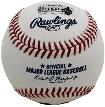 בריאן סניטקר חתם על בייסבול אטלנטה ברייבס רולינגס רשמי ליגת המייג'ור הגדולה MLB בייסבול עם כתובת 2021 WS Champs