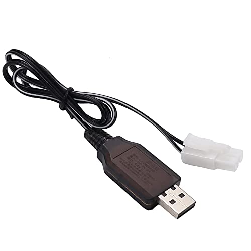 HeyiarBeit L6.2-2P כבל טעינה של USB לחשמל לרכב RC 4.8 V 250MA NI-MH NI-CD סוללה 1PCS