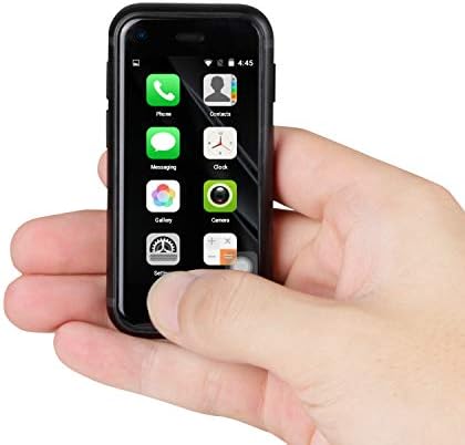 טלפון חכם Sudoid מיני, טלפון לילדים סויה הטלפון הסלולרי הקטן ביותר בעולם 2.5 אינץ 'אנדרואיד טלפון קטן מרובע ליבת 1G+8G 5.0MP