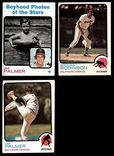 1973 Topps Baltimore Orioles Team קבע